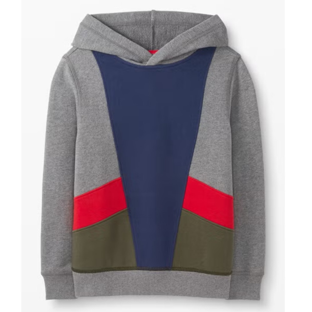 EUC! Hanna Andersson color block hoodie